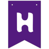 Schattigee cookieverjaardag vlaggetjes (Tweede vlag)