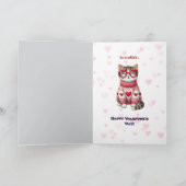 Schattigee Cool Cats Valentijn Kaart (Binnen)