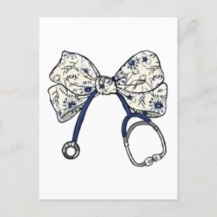 Schattigee Coquette Bow Coquette Bow Nurse Nursing Briefkaart