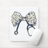 Schattigee Coquette Bow Coquette Bow Nurse Nursing Muismat (Met muis)