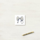 Schattigee Coquette Bow Coquette Bow Nurse Nursing Post-it® Notes (Op bureau)