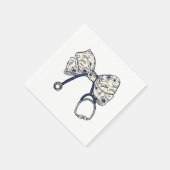 Schattigee Coquette Bow Coquette Bow Nurse Nursing Servet (Hoek)