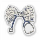 Schattigee Coquette Bow Coquette Bow Nurse Nursing Sticker (Voorkant)
