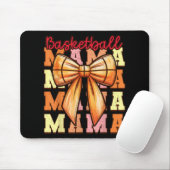 Schattigee Coquette Bow Game Day Basketbal Mama vo Muismat (Met muis)