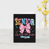 Schattigee Coquette Bow Senior 2025 CL van 2025 Gr Kaart (Gele Bloem)