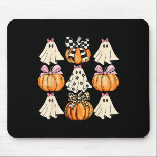 Schattigee Coquette Bows Ghost Pumpkin Seizoen Hal Muismat