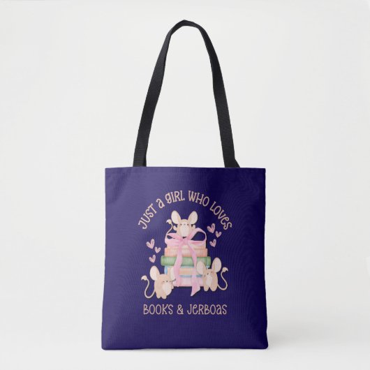 Schattigee Coquette GEWOON EEN MEISJE DAT HOUDT VA Tote Bag (Voorkant)