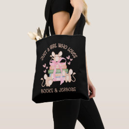 Schattigee Coquette GEWOON EEN MEISJE DAT HOUDT VA Tote Bag