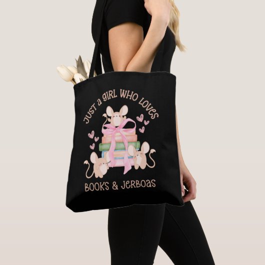 Schattigee Coquette GEWOON EEN MEISJE DAT HOUDT VA Tote Bag (Dichtbij)