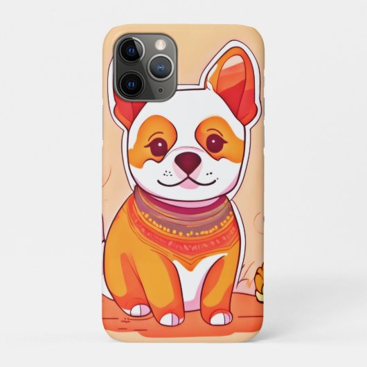 Schattigee Corgi-Cartoon Case-Mate iPhone Case (Achterkant)