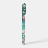 Schattigee Corgi Chill in zwembad iPhone 15 Case (Rechterkant)