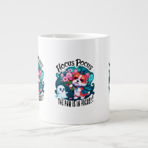 Schattigee Corgi Halloween Art: Hocus Pocus Theme Grote Koffiekop