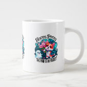 Schattigee Corgi Halloween Art: Hocus Pocus Theme  Grote Koffiekop (Rechts)