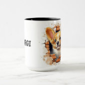 Schattigee Corgi-pup Mok (Midden)