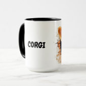 Schattigee Corgi-pup Mok (Voorkant links)