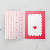 Schattigee Corgi-Valentijnsdag Feestdagen Kaart (Binnen)