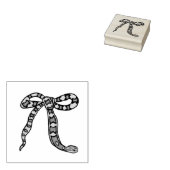 Schattigee Corn Snake liefhebbers Rubberstempel (Gestempeld)