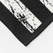 Schattigee Correctionele Verpleegkundige US Flag V Fleece Deken (Hoek)