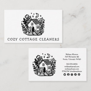 Schattigee Cottage Custom Cleaning Home Services Visitekaartje
