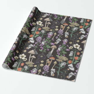 Schattigee Cottagecore Ghosts Herfst Halloween Bab Cadeaupapier
