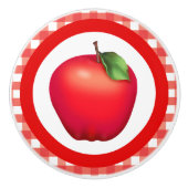 Schattigee Country appel fruit keuken knop (Voorkant)