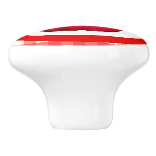 Schattigee Country appel fruit keuken knop (Zijkant)