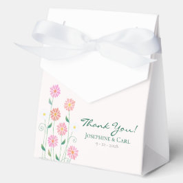 Schattigee Country Daisies Bloemen Huwelijksgunst Bedankdoosjes