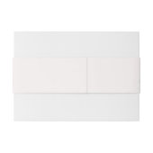 Schattigee Country Daisies in Pinks Huwelijk Uitnodigingen Wikkel (Achterkant Voorbeeld)