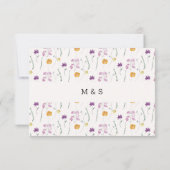 Schattigee Country Fairy Garden RSVP Kaartje (Achterkant)