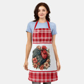 Schattigee Country haan liefhebbers keuken Schort (Gedragen)