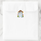 Schattigee Cowboy Ghost voor Halloween Fun Decorat Ster Sticker (Tas)