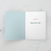 Schattigee Cowboy Kind  Valentijn Feestdagen Kaart (Binnen)