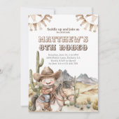 Schattigee Cowboy's Rodeo Kaart (Voorkant)