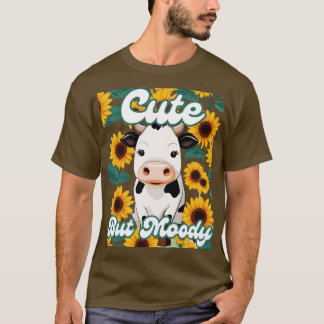 Schattigee CowMoody Koe Liefhebbers Boerderij cowg T-shirt