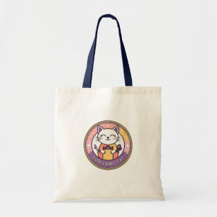 Schattigee Craft Cat Canvas tas