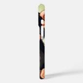 Schattigee Crazy Funny Chimpanzee Cartoon Case-Mate iPhone Case (Achterkant / Links)