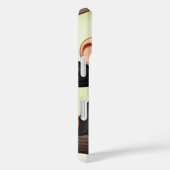 Schattigee Crazy Funny Chimpanzee Cartoon Case-Mate iPhone Case (Achterkant / Rechts)