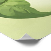 Schattigee Crazy Funny Chimpanzee Cartoon Poster (Hoek)