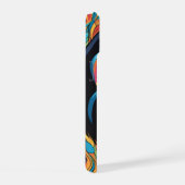 Schattigee Crazy Funny Chimpanzee iPhone 15 Case (Rechterkant)