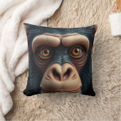 Schattigee Crazy Funny Chimpanzee Kussen (Deken)