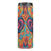 Schattigee Crazy Funny Chimpanzee Thermosbeker (Achterkant)