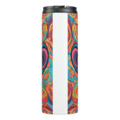 Schattigee Crazy Funny Chimpanzee Thermosbeker (Achterkant)