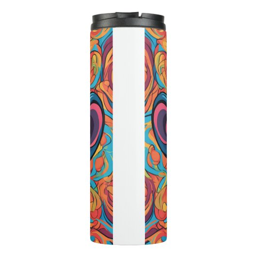 Schattigee Crazy Funny Chimpanzee Thermosbeker (Achterkant)