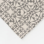 Schattigee Cream  Look Patroon Deken (Hoek)