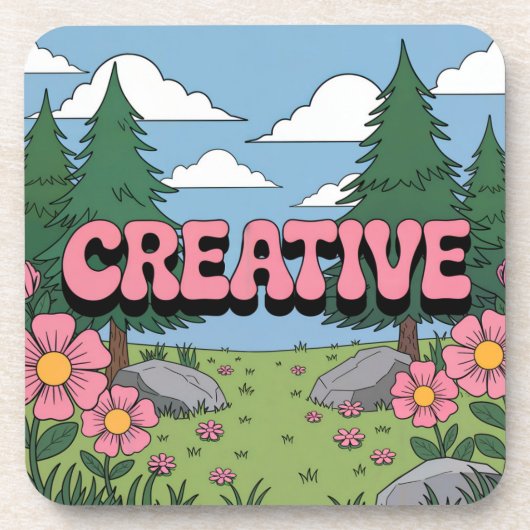 Schattigee Creative Affirmation Onderzetter Set (Voorkant)