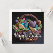 Schattigee Creative Happy Paasmand Kaart (Voorkant / Achterkant in situ)