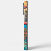 Schattigee Creative Mushroom Hut Illustratie Case-Mate iPhone Case (Achterkant / Links)