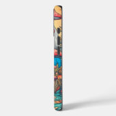 Schattigee Creative Mushroom Hut Illustratie Case-Mate iPhone Case (Achterkant / Links)