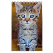 Schattigee Creëer Uw eigen Kat Pet Foto Kalender (Hoes)