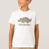 Schattigee Crocodile Boys Naam personaliseerbaar T-shirt (Voorkant)